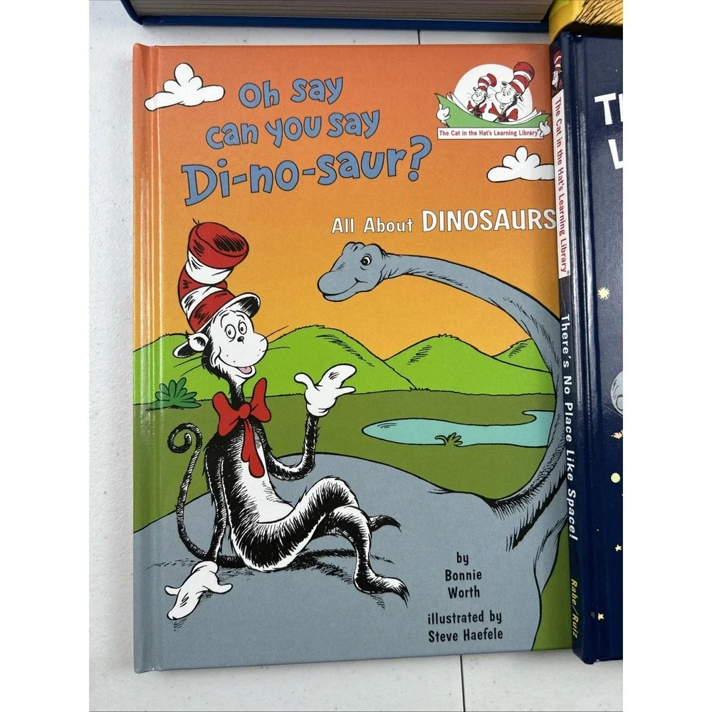 Dr. Seuss Books The‎ Cat in the Hat Learning Library Lot Of 6